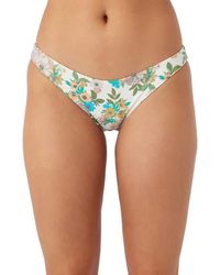 O'neill Sportswear - Cara Floral Rockley Bikini Bottoms - Lyst