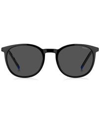 HUGO - Panthos 53Mm Round Sunglasses - Lyst