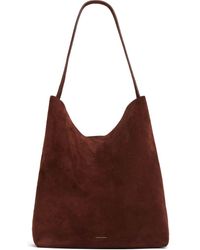 Mansur Gavriel - Maxi Everyday Cabas Suede Hobo Bag - Lyst