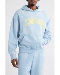 Elwood - Fireside Distressed Logo Hoodie - Lyst