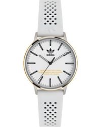 adidas - Ao Silicone Strap Watch - Lyst