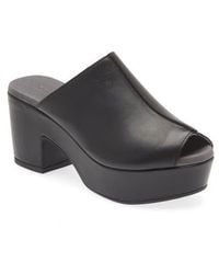 Chocolat Blu - Platform Slide Sandal - Lyst