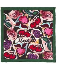 Lost Pattern - Little Egret Silk Pocket Square - Lyst