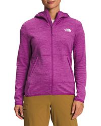 The North Face - Canyonlands Full Zip Hooded Fleece Jacket - Lyst