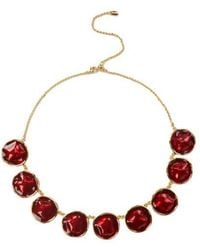 Retro Chic - Enamel Ripple Necklace - Lyst