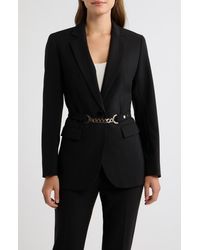 Anne Klein - One-Button Notch Collar Blazer - Lyst