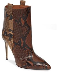 subtle snake embossed chelsea boot