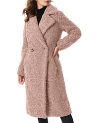 bernardo borg faux fur jacket