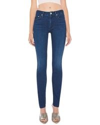 Mother - The Looker Skimp Skinny Jeans - Lyst