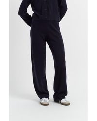 Chinti & Parker - Wool & Cashmere Wide Leg Track Pant - Lyst