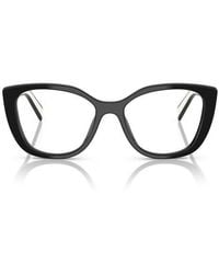 Prada - 53Mm Cat Eye Optical Glasses - Lyst