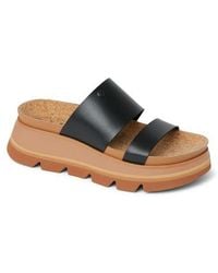 Reef - Vista Luxe Siaa Platform Wedge Slide Sandal - Lyst
