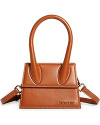 Jacquemus - Le Chiquito Moyen Leather Top Handle Bag - Lyst