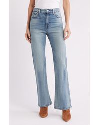Ralph Lauren - High Waist Wide Leg Jeans - Lyst