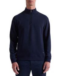 Bugatchi - Quarter Zip Top - Lyst
