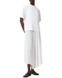 AllSaints - Jax Short Sleeve Top & Pleated Sleeveless Dress - Lyst