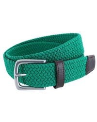 Trafalgar - Riverside Solid Stretch Weave Belt - Lyst