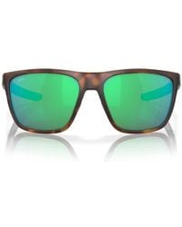 Costa Del Mar - Ferg 59Mm Polarized Mirrored Rectangular Sunglasses - Lyst