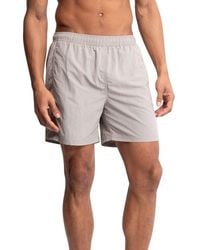 AUTO-REPLY™ - Sebastian Solid 5.5-Inch Nylon Swim Trunks - Lyst