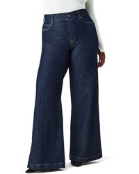Spanx - Spanx Wide Leg Pull-on Jeans - Lyst