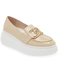 Wonders - Vienna Platform Loafer - Lyst