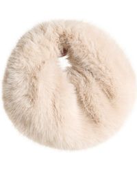 Naked Wardrobe - Mini Faux Fur Bag - Lyst