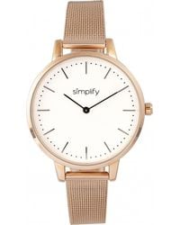 Simplify - The 5800 Mesh Bracelet Watch - Lyst
