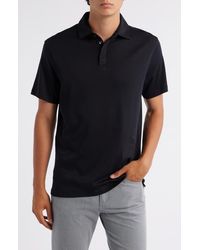 Robert Barakett - Georgia Solid Pima Cotton Polo - Lyst