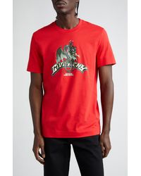 Givenchy - Dragon Slim Fit Cotton Graphic T-shirt - Lyst