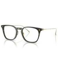 Giorgio Armani - 49Mm Rectangle Optical Glasses - Lyst