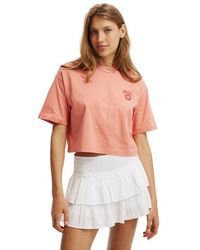 Cotton On - The Cropped Boxy Graphic Tee - Lyst