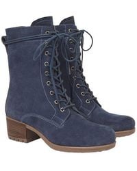 Celtic & Co. - Block Heel Derby Boot - Lyst