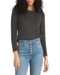 Veronica Beard - Mason Long Sleeve T-shirt - Lyst