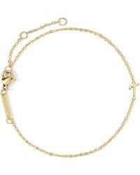D.Louise - Initial Chain Bracelet - Lyst
