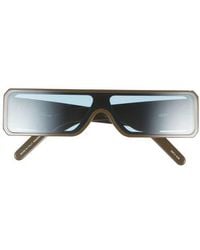Rick Owens - Gethshades Rectangular Shield Sunglasses - Lyst
