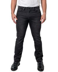 Maceoo - Washed Straight Leg Jeans - Lyst