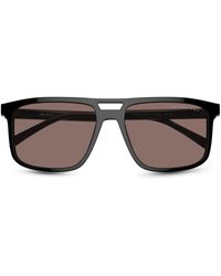 Prada - 58mm Polarized Rectangular Sunglasses - Lyst