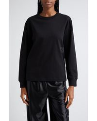 Alexander Wang - Essential Puff Logo Cotton Jersey Crewneck T-shirt - Lyst