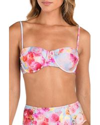 L'Agence - Alexandria Underwire Bikini Top - Lyst