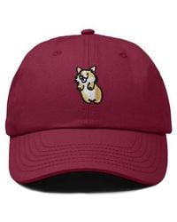 Alix - Leaping Corgi Embroidered Cap - Lyst