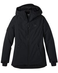 Outdoor Research - Snowcrew Hooded Waterproof Jacket - Lyst