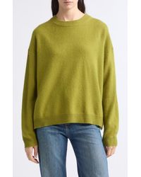 STAUD - Serrano Relax Fit Cashmere Crewneck Sweater - Lyst