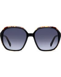Fossil - 54Mm Gradient Rectangular Sunglasses - Lyst