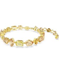 Swarovski - Gema Mixed Cut Crystal Bracelet - Lyst