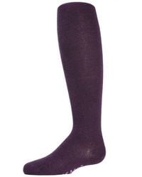 Memoi - Kid's Soft Pima Cotton Opaque Tights - Lyst