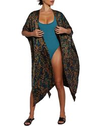 Vici Collection - Lizbeth Open Front Cover-up Wrap - Lyst