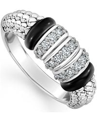 Lagos - Caviar Diamond Ring - Lyst