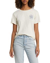 GOLDEN HOUR - Yale Circle Shield Cotton Graphic T-shirt - Lyst