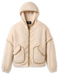 UGG - Mariella Uggfluff Zip Hoodie - Lyst