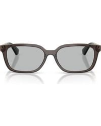 Burberry - 54Mm Rectangular Sunglasses - Lyst